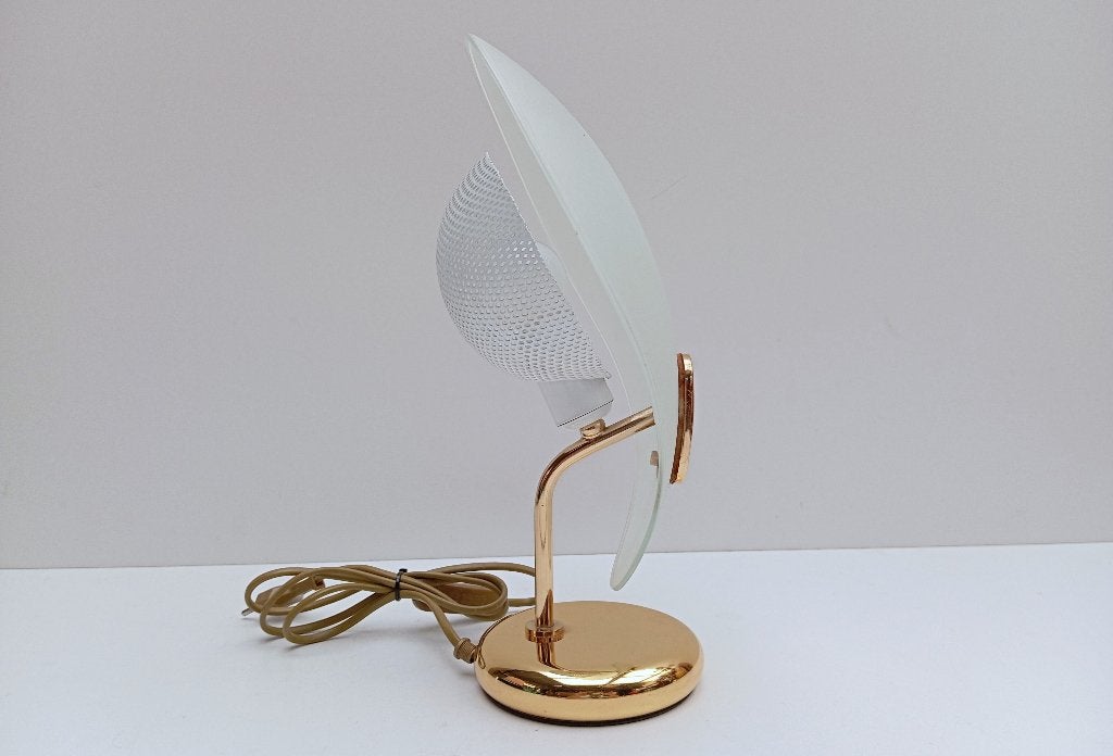 LAMPE DE TABLE ITALIENNE VINTAGE AF CINQUANTA 1970, Maison & Meubles, Lampes | Lampes de table, Comme neuf, Moins de 50 cm, Verre