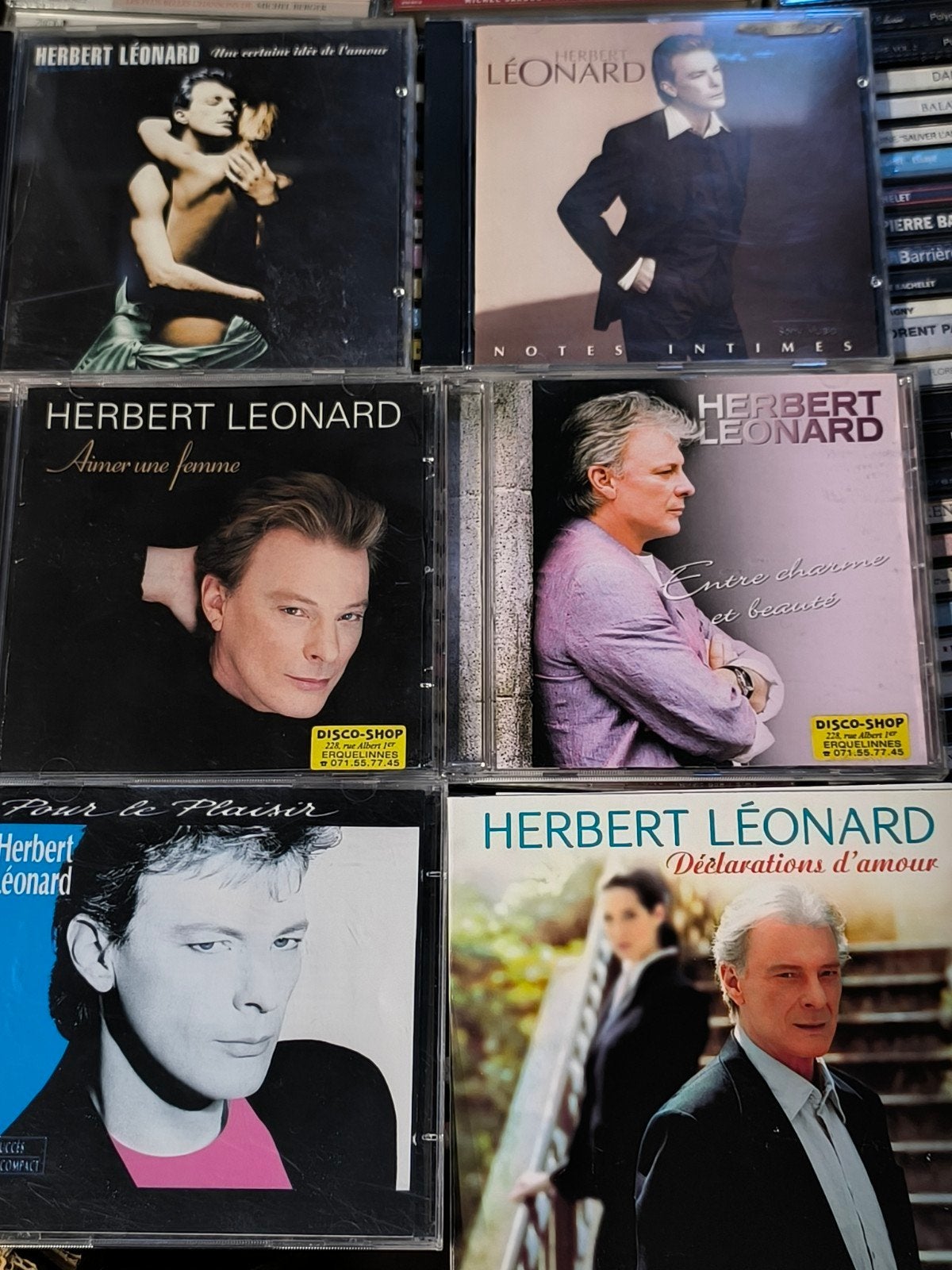 CD de Herbert Leonard, Cd's en Dvd's, Cd's | Franstalig, Ophalen of Verzenden, Gebruikt