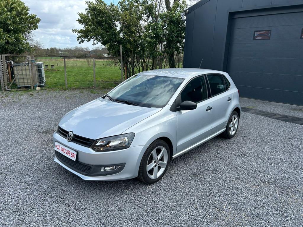 Volkswagen Polo 1.2essence 2012 Euro5 AIRCO 5portes, Auto's, Zetelverwarming, Bedrijf, 5 deurs, Polo