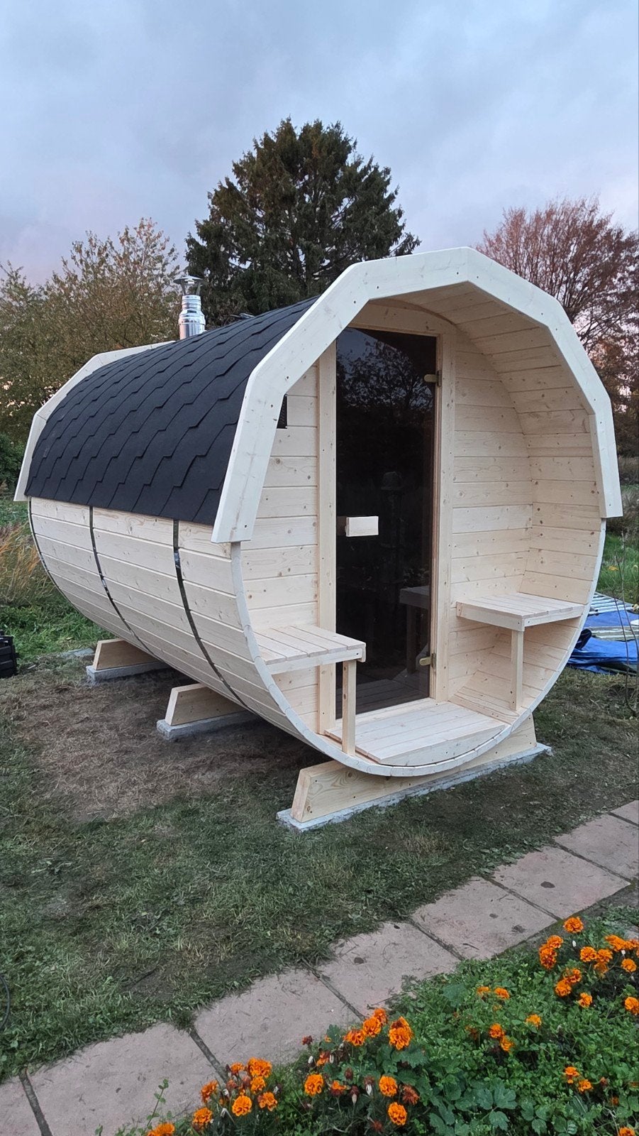 Livraison et installation gratuites du sauna 3M Barrel - 10 , Enlèvement ou Envoi