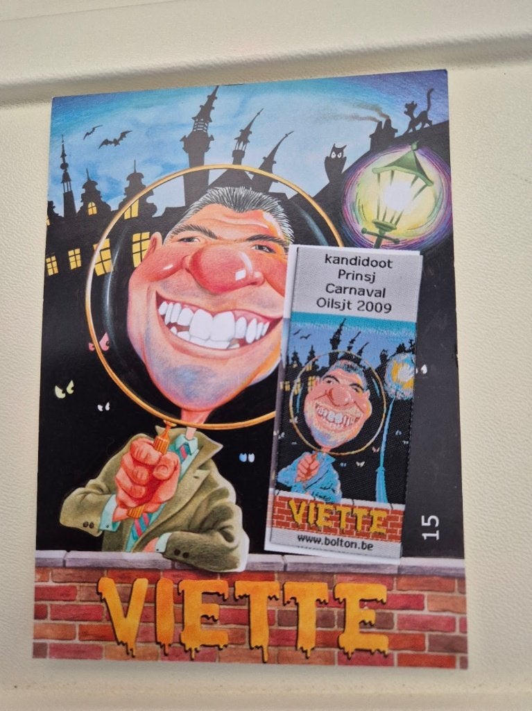 Carnaval Aalst lintje Viette 2009, Ophalen of Verzenden
