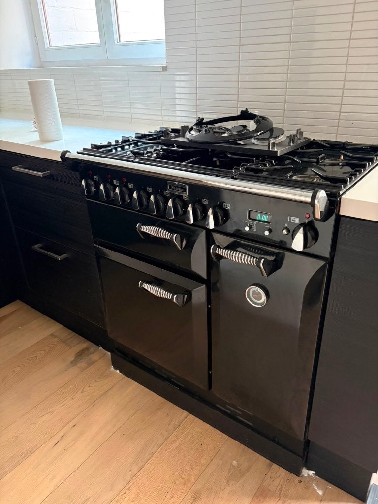 Poêle Falçon, Electroménager, Cuisinières, Utilisé, À Poser, 5 zones de cuisson ou plus, Gril, Air chaud, Plaque chauffante, Enlèvement