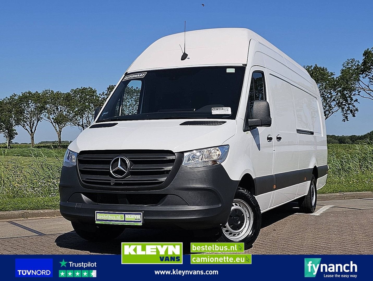 Mercedes-Benz SPRINTER 315 L4H3 XXL 2x Schuif, Automaat, Wit, Mercedes-Benz, Bedrijf