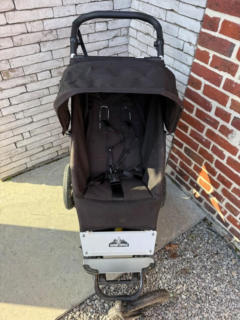 Mountain buggy - urban jungle - complete set, Kinderen en Baby's, Buggy's, Gebruikt, Overige merken, Regenhoes, Verstelbare rugleuning
