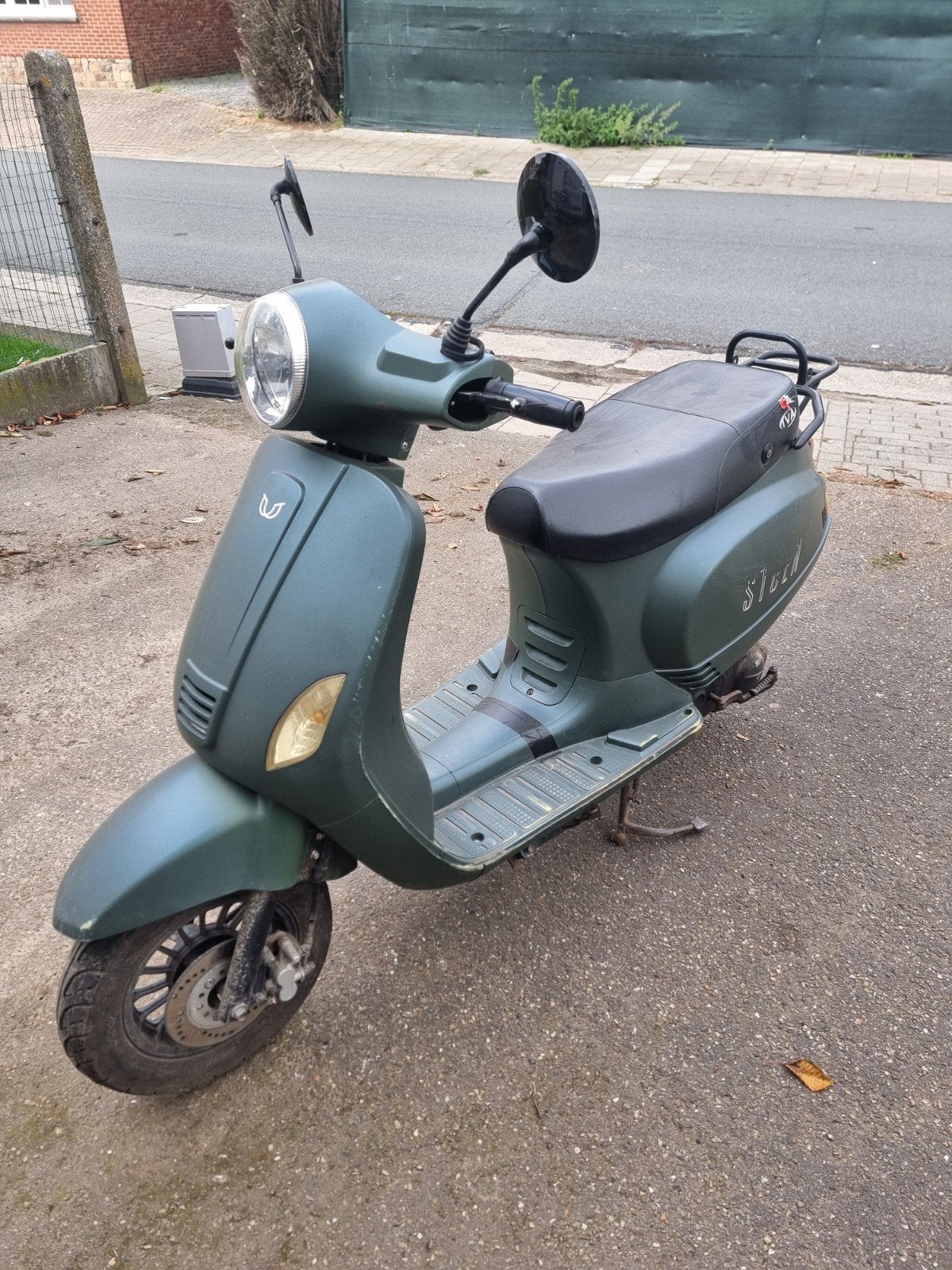 scooter klasse A, Enlèvement