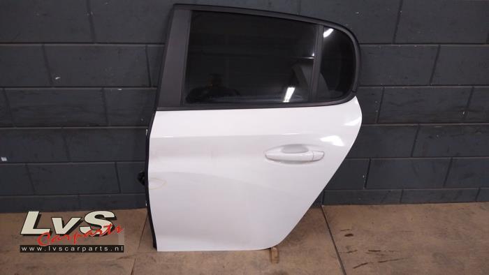 Portier 4Deurs links-achter van een Peugeot 208 (EWP), Gebruikt, -, Deur, -