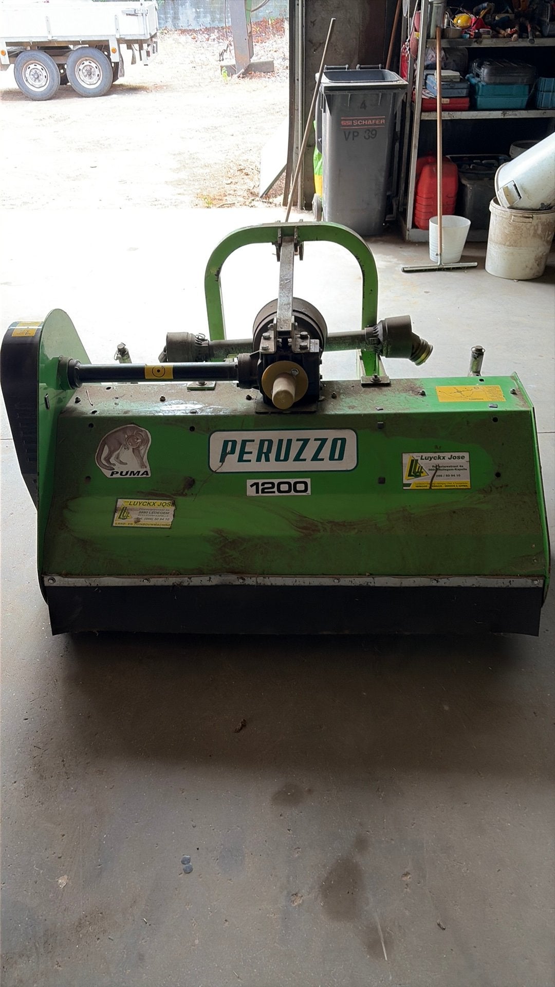 Peruzzo Puma 1200 klepelmaaier — voor tractor, Zakelijke goederen, Ophalen