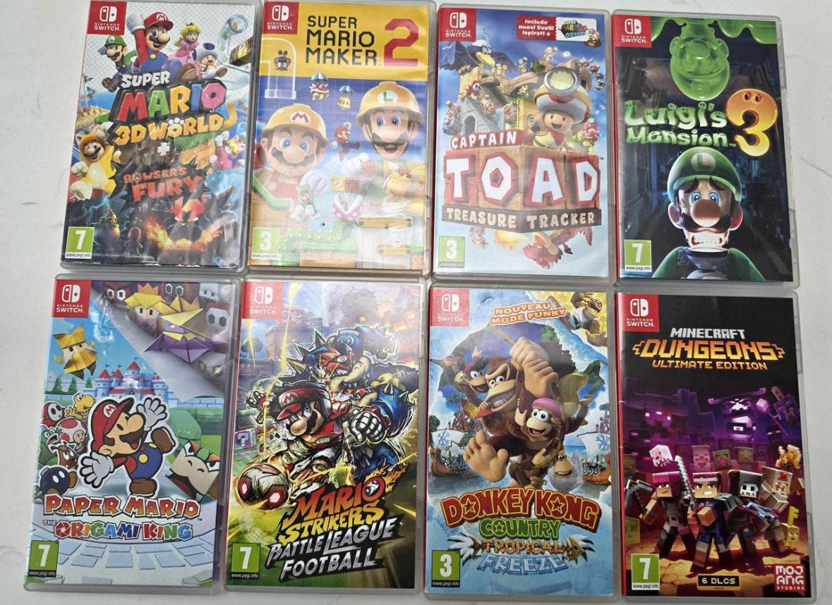 Nintendo switch games, Ophalen of Verzenden, Zo goed als nieuw