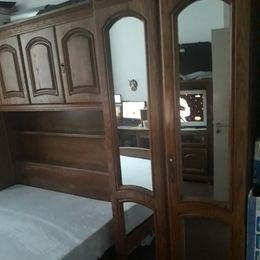Grand ensemble de chambre à vendre, matelas inclus., Maison & Meubles, Vintage, Enlèvement, Utilisé, Bois