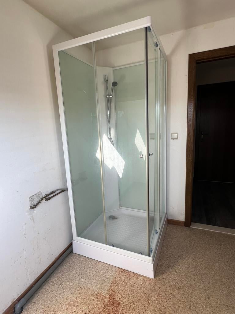 Douchecabine + badmeubel, Ophalen, Gebruikt, Met douche
