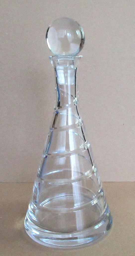 Carafe à vin en cristal de plomb massif., Antiquités & Art, Antiquités | Verre & Cristal, Enlèvement ou Envoi
