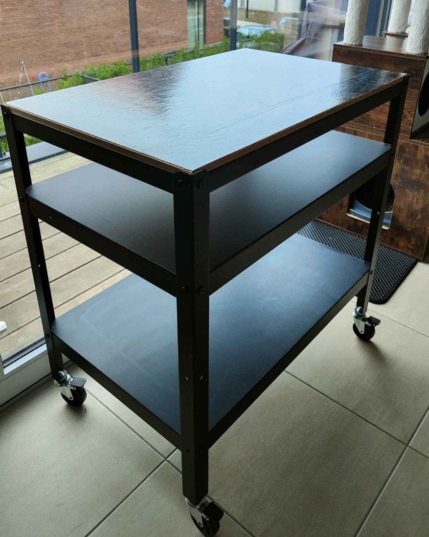 Etabli IKEA sur roulettes, Bricolage & Construction, Établis, Enlèvement, Comme neuf