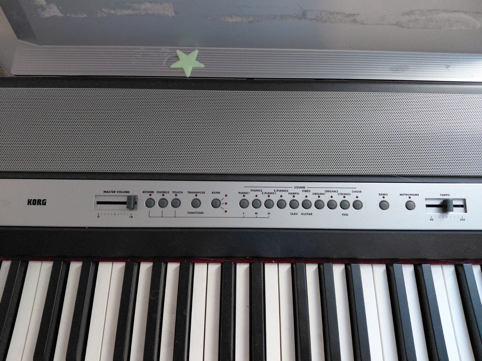 Korg elektronische piano, Musique & Instruments, Pianos, Enlèvement ou Envoi, Brun, Utilisé, Piano