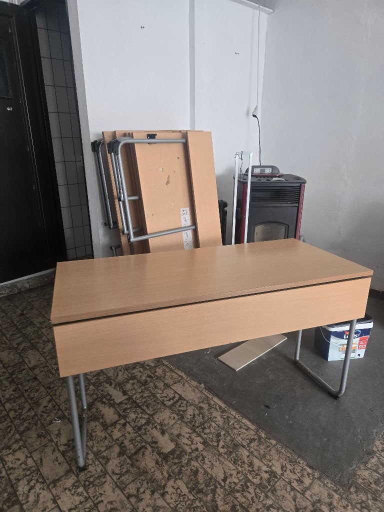Bureaux IKEA IDRE 135x60 cm - Lot de 7, 135 cm, Enlèvement, Utilisé, IKEA