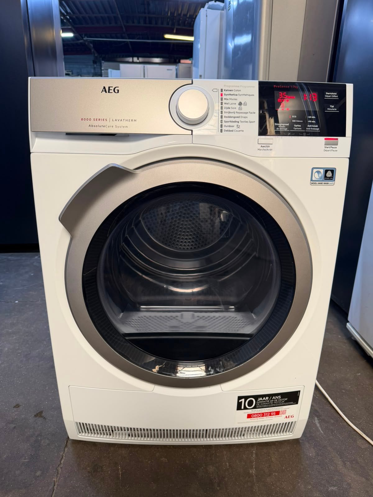 Droogkast Aeg A+++ 7 kg met GARANTIE, Elektronische apparatuur, Droogkasten, Ophalen, Zo goed als nieuw