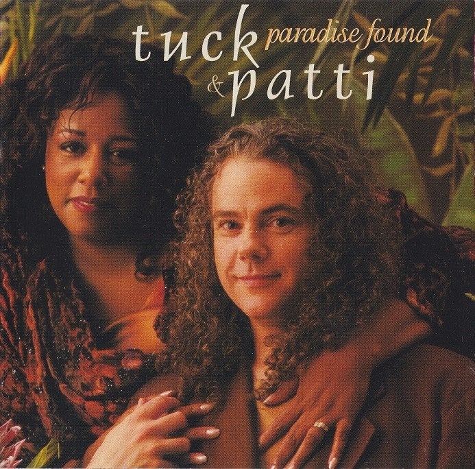 VENTE DE CD TUCK & PATTI - Paradise Found, Envoi, Jazz