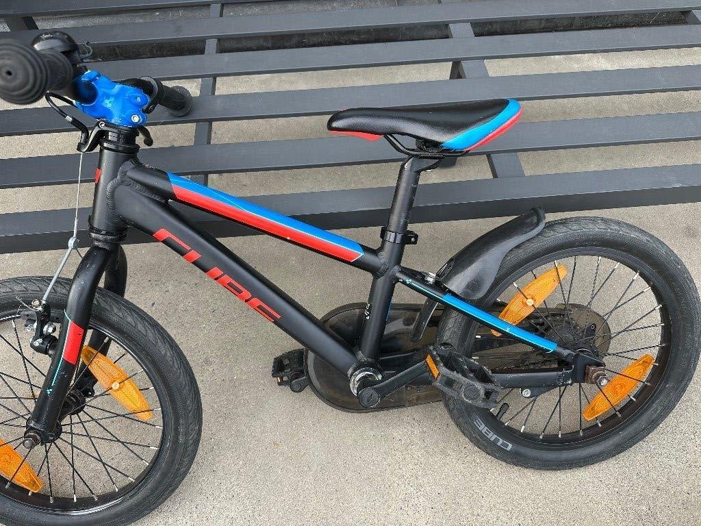 Cube kinderfiets, Fietsen en Brommers, Ophalen, Terugtraprem, Cube, 16 tot 20 inch