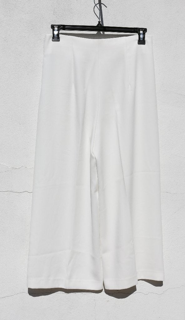 Pantalon blanc Zara - neuf - Taille XL, Enlèvement ou Envoi, Zara, Blanc, Taille 42/44 (L)