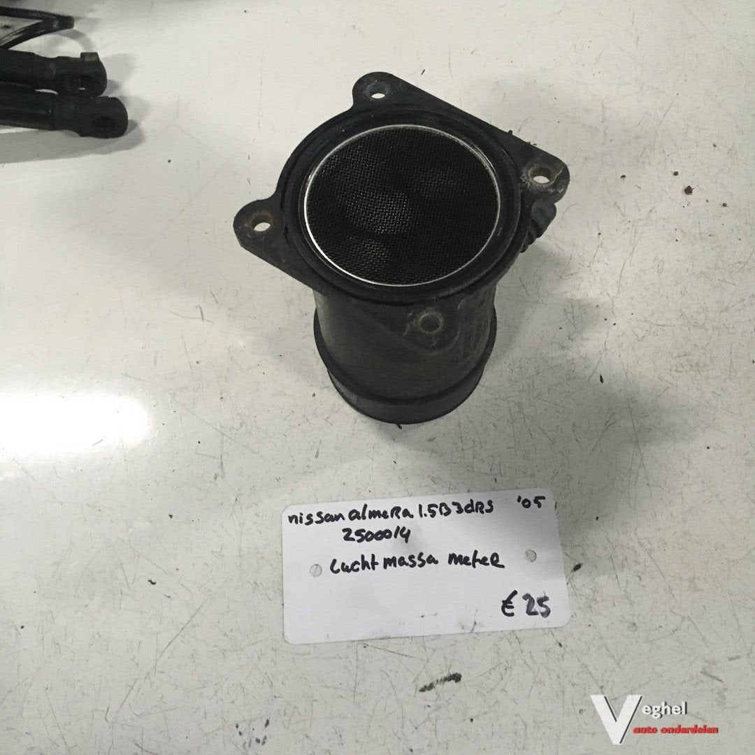 Nissan Almera 1.5 B 3drs 2005 2500014  Luchtmassameter, Gebruikt, -, -, Ophalen of Verzenden