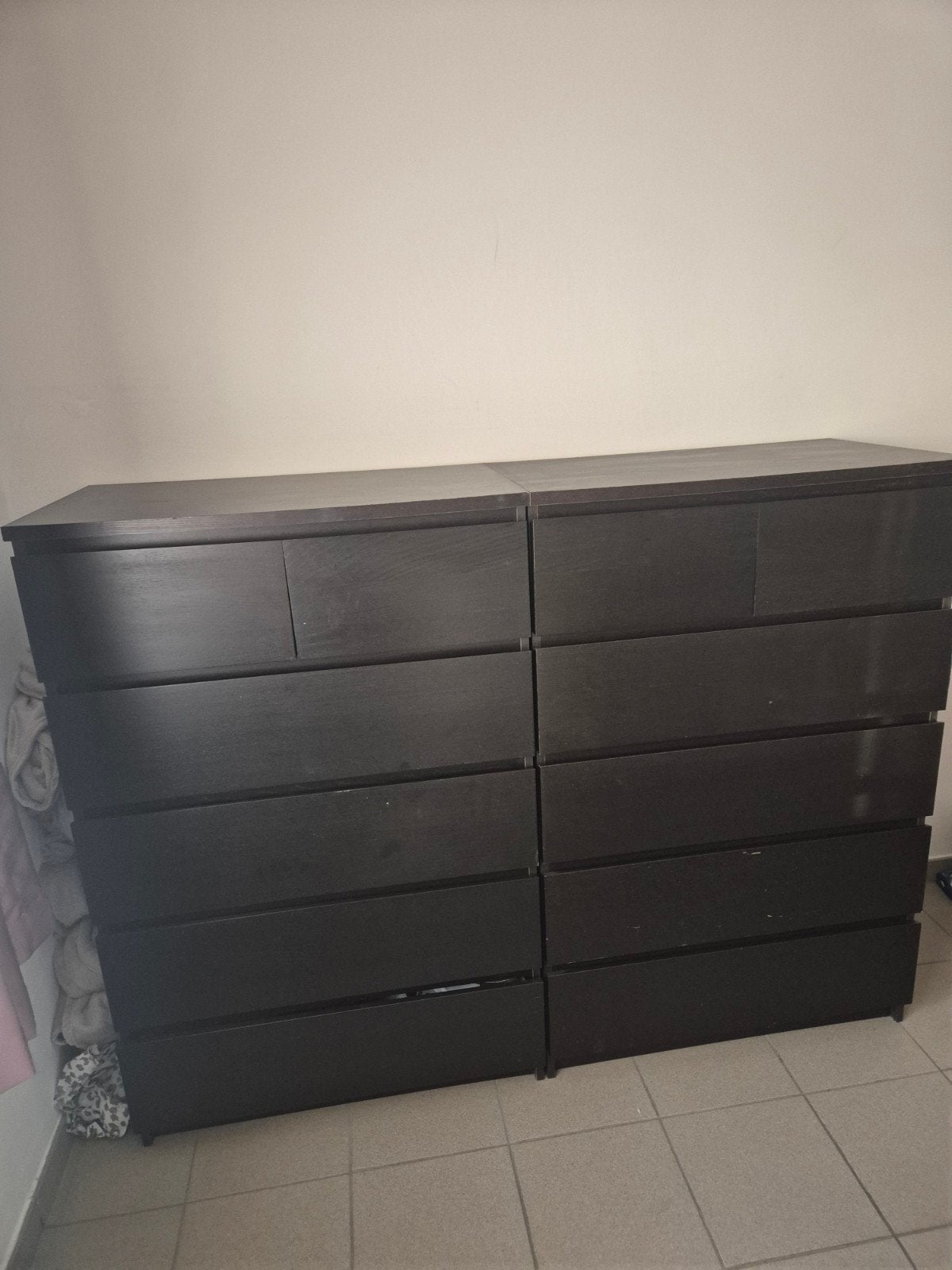 malm ikea kast 2 stuks, Ophalen, Gebruikt, 5 laden of meer, 50 tot 100 cm