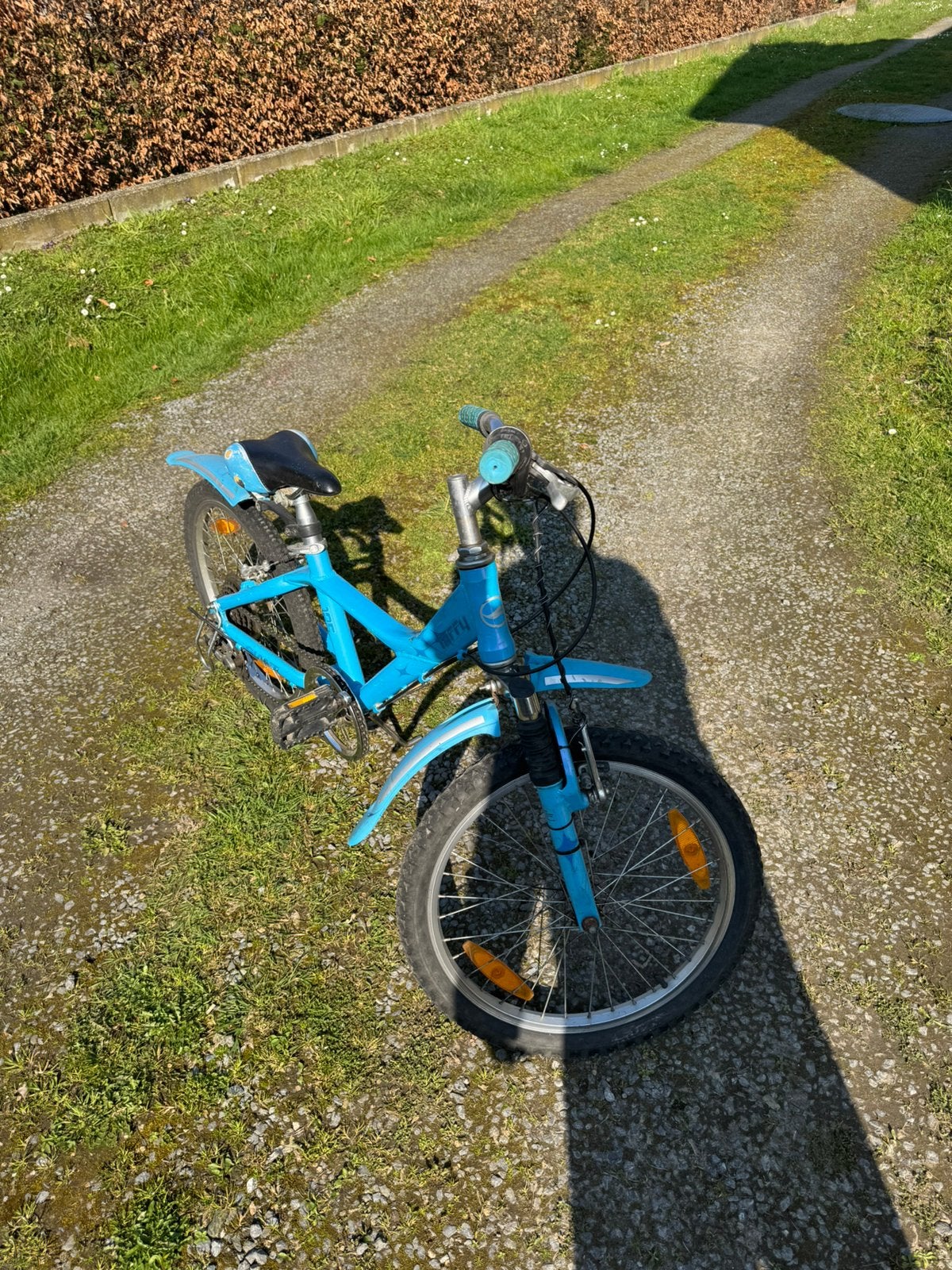 Giant Jongens Mountainbike – Blauw, Enlèvement, Utilisé, Frein sur jante, Vitesses