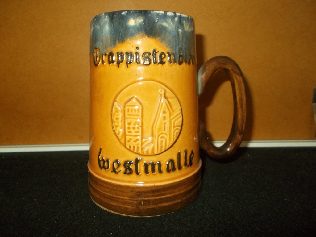 Trappiste WESTMALLE - Pot à bière - Ets. COUMANS - 50cl., Enlèvement, Utilisé, Chope(s), Autres marques