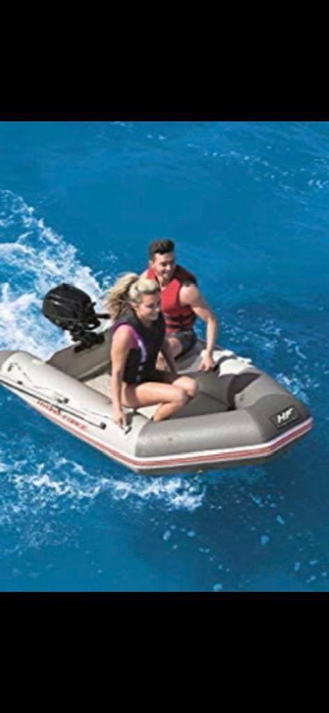 Zodiak met buitenboordmotor, Watersport en Boten, Ophalen of Verzenden, Zo goed als nieuw