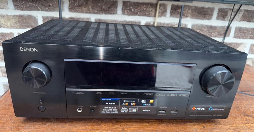 Denon AVR-X2500H 7.2 Dolby Atmos, Ophalen, Zo goed als nieuw, Denon