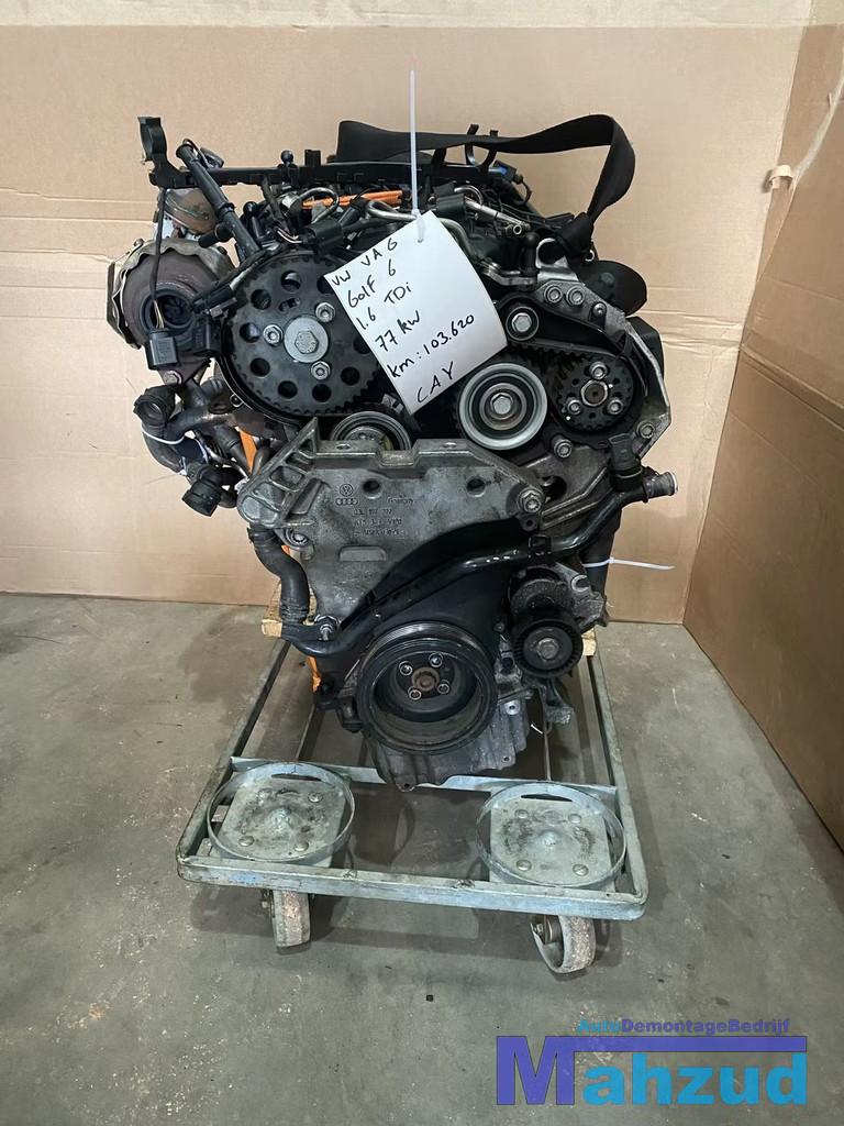 VW GOLF 6 POLO 6R 1.6 TDI MOTORBLOK CAY ENGINE MOTEUR MOTOR, Auto-onderdelen, Gebruikt, Volkswagen, Volkswagen AG, Vw@volkswagen.de