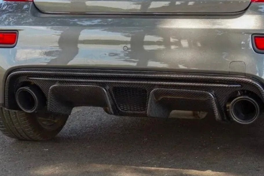 Carbon achterdifusor lip cover abarth, Autos : Divers, Tuning & Styling, Enlèvement