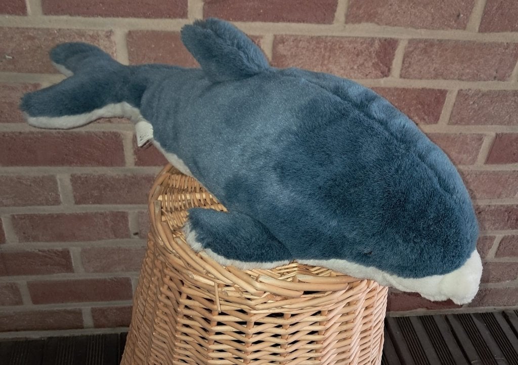 Grote pluche met dolfijnen, Ophalen, Gebruikt, IKEA, Overige typen