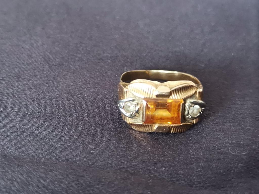 Wijnoogst, Handtassen en Accessoires, Ringen, Ophalen, Goud, Goud