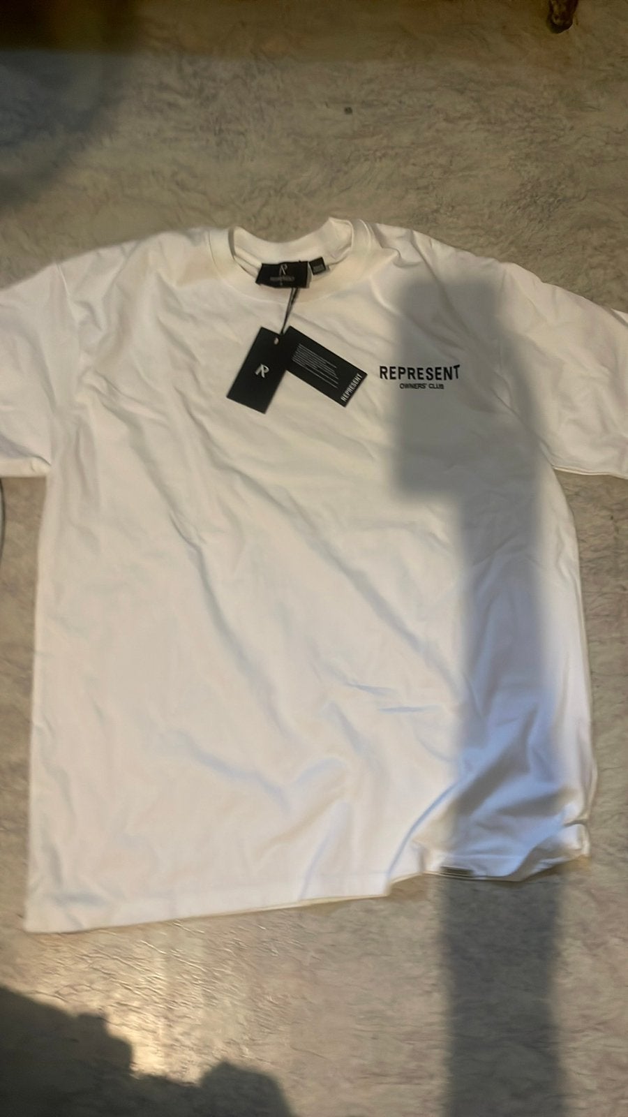 Represent Wit T-shirt – Nieuw met Tags, Kleding | Heren, Ophalen, Zo goed als nieuw, Wit