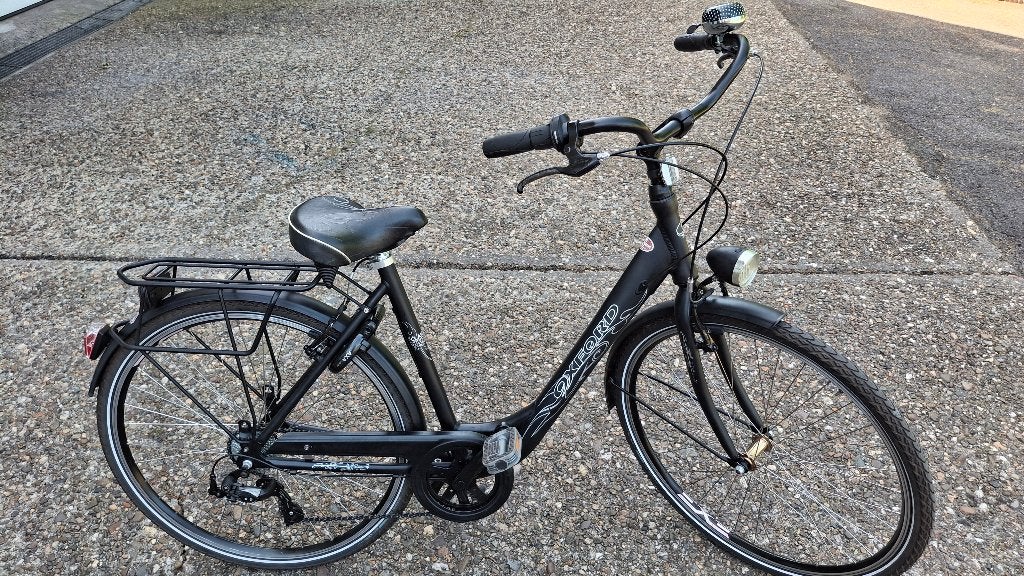 Weinig gebruikte alum. Oxford 7s. damesfiets NIEUWSTAAT -50%, Ophalen, Velgrem, Versnellingen, Zo goed als nieuw