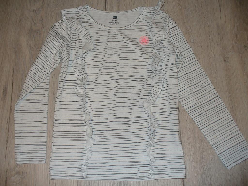 Leuke longsleeve Hema maat 122-128, Kinderen en Baby's, Kinderkleding | Maat 122, Meisje, Ophalen of Verzenden, Zo goed als nieuw