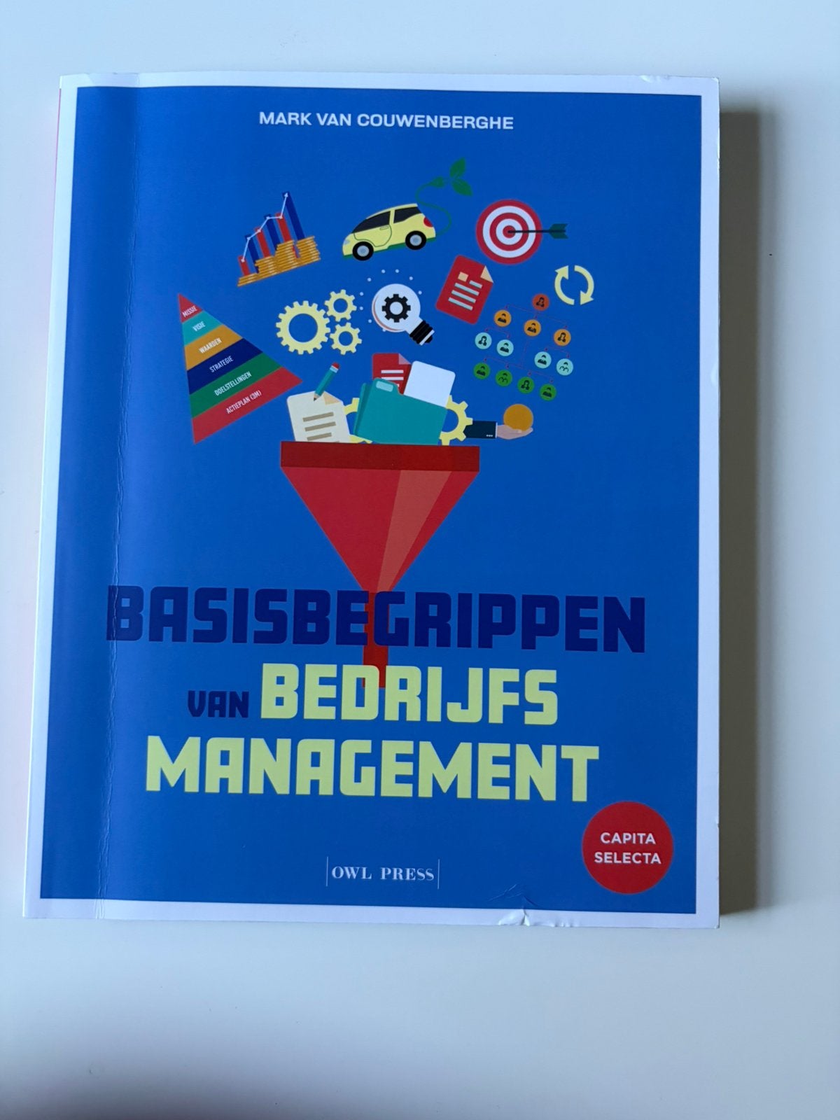 Capita Selecta Basisbegrippen van Bedrijfsmanagement, Boeken, Ophalen of Verzenden, Mark Van Couwenberghe