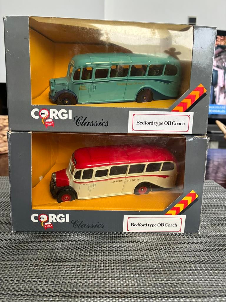 autocars autobus bedford ob coach corgi classics, Enlèvement, Comme neuf, Bus ou Camion, Corgi