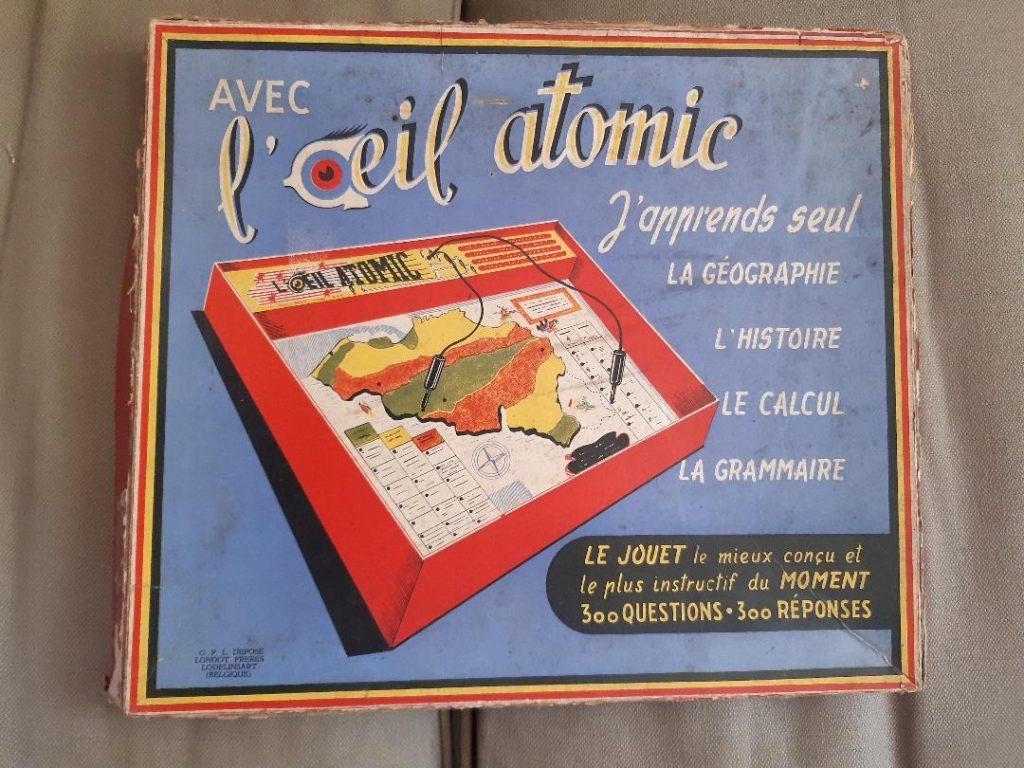 Jeu "L'œil Atomic" années 50, Enlèvement ou Envoi