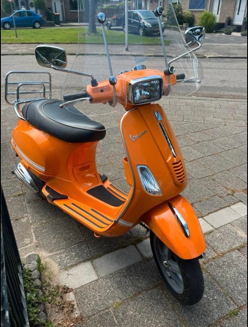 Vespa LX 2takt oranje 45 km/u, Ophalen, Zo goed als nieuw, Vespa LX