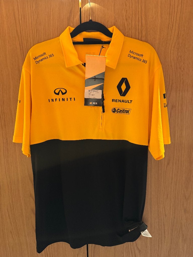 Originele Renault F1 Team Polo Shirt, Ophalen of Verzenden, Nieuw, Formule 1