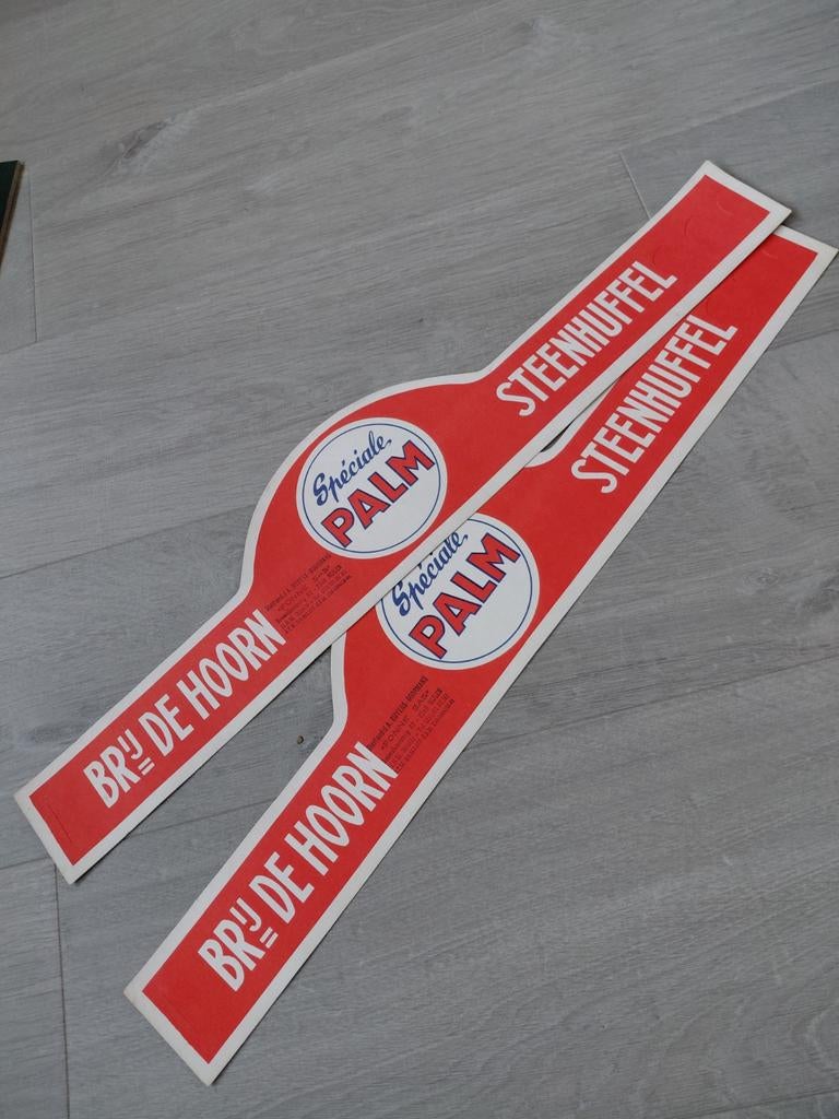 Mooi lot van palm reclame, Verzamelen, Ophalen, Palm