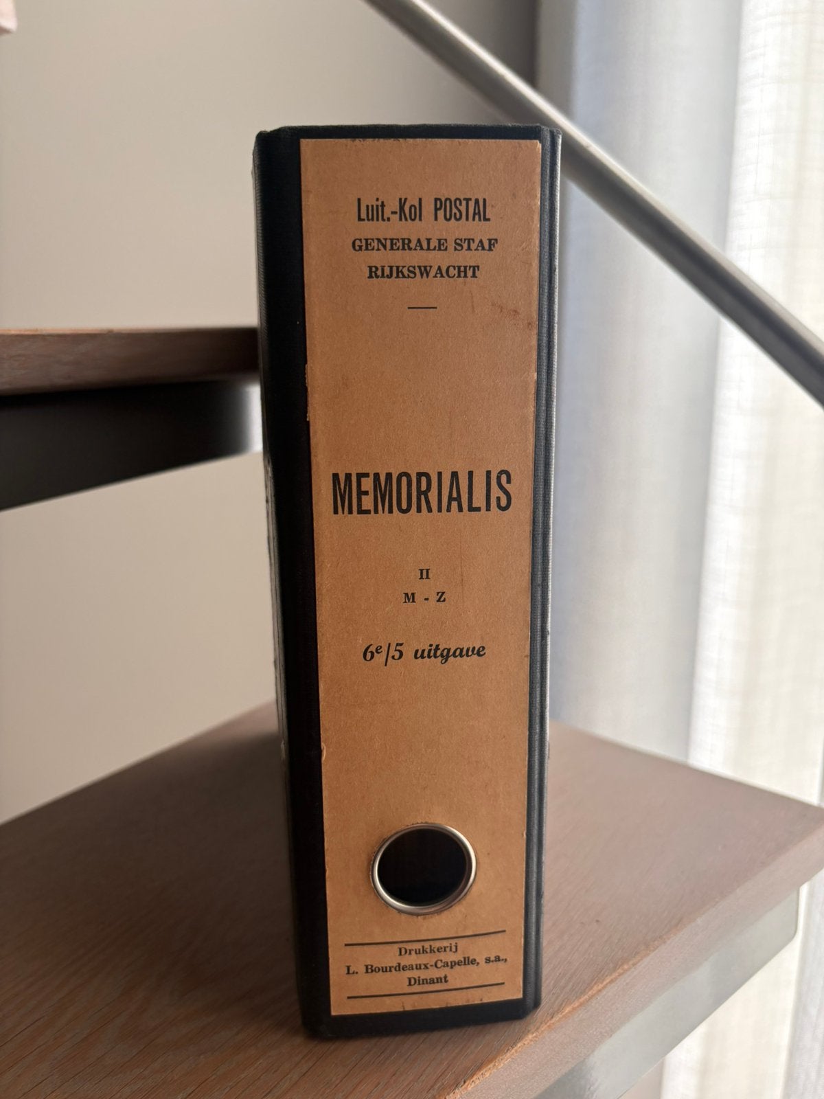 Rijkswacht - Memorialis deel II, Verzamelen, Ophalen, Rijkswacht