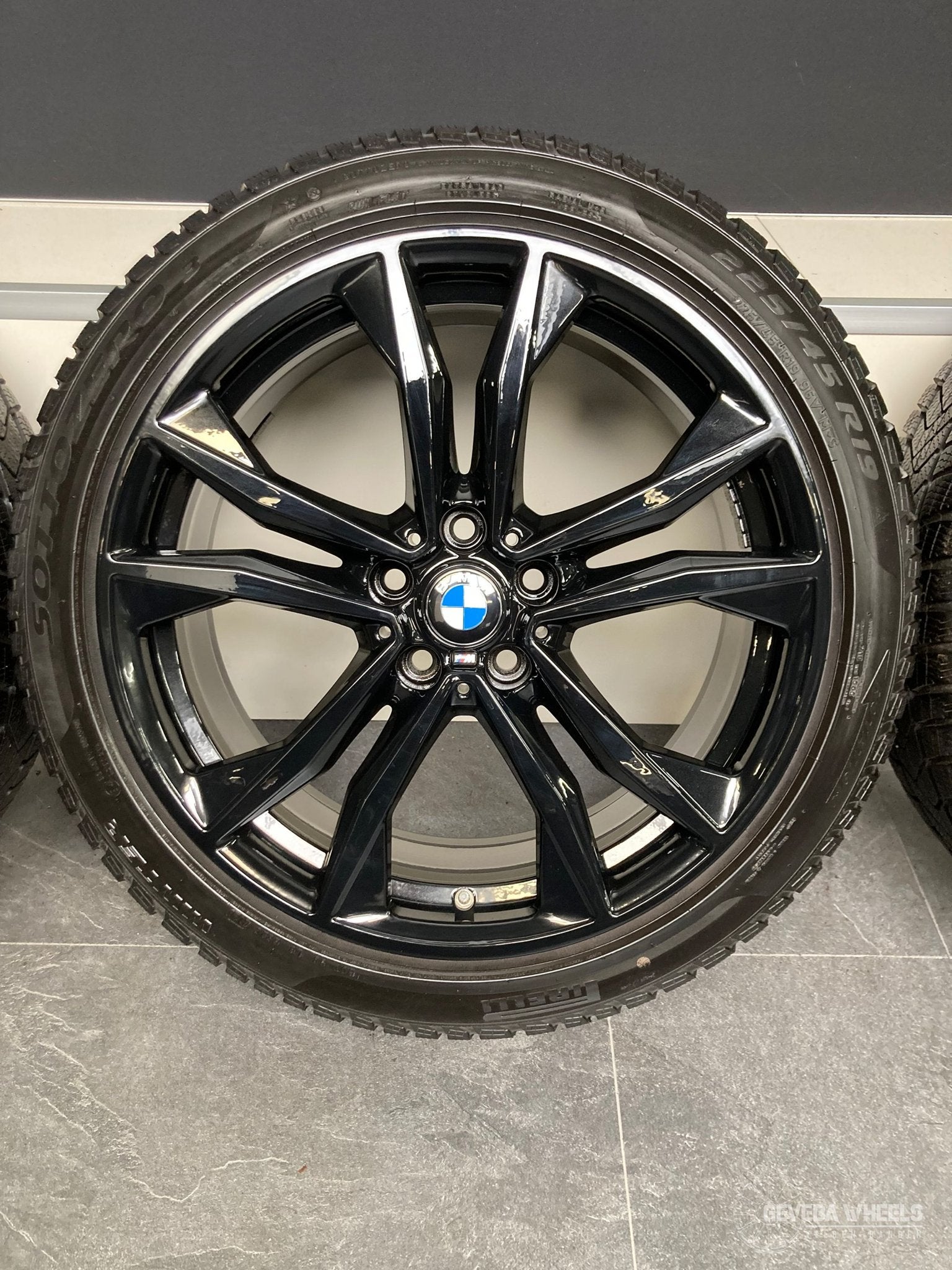 19” originele BMW X1 F48 X2 F39 velgen + winterbanden 715M, Autos : Pièces & Accessoires, Pneus & Jantes, Pneus et Jantes, Pneus hiver