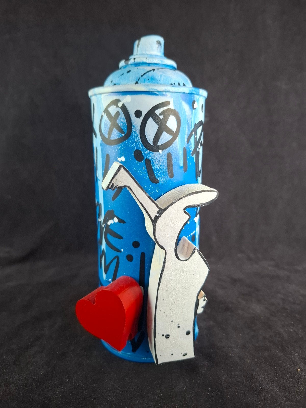 Unique Urban Eye-Catcher: Handgemaakt Graffiti Pop-Art Sculp, Enlèvement ou Envoi
