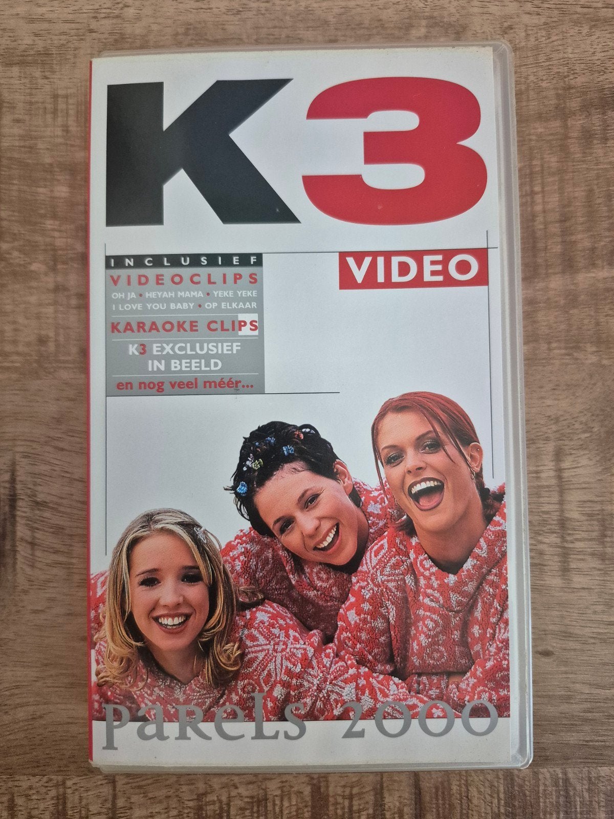 Vintage videoband "Parels 2000" van K3 originals, Collections, Enlèvement ou Envoi, Comme neuf