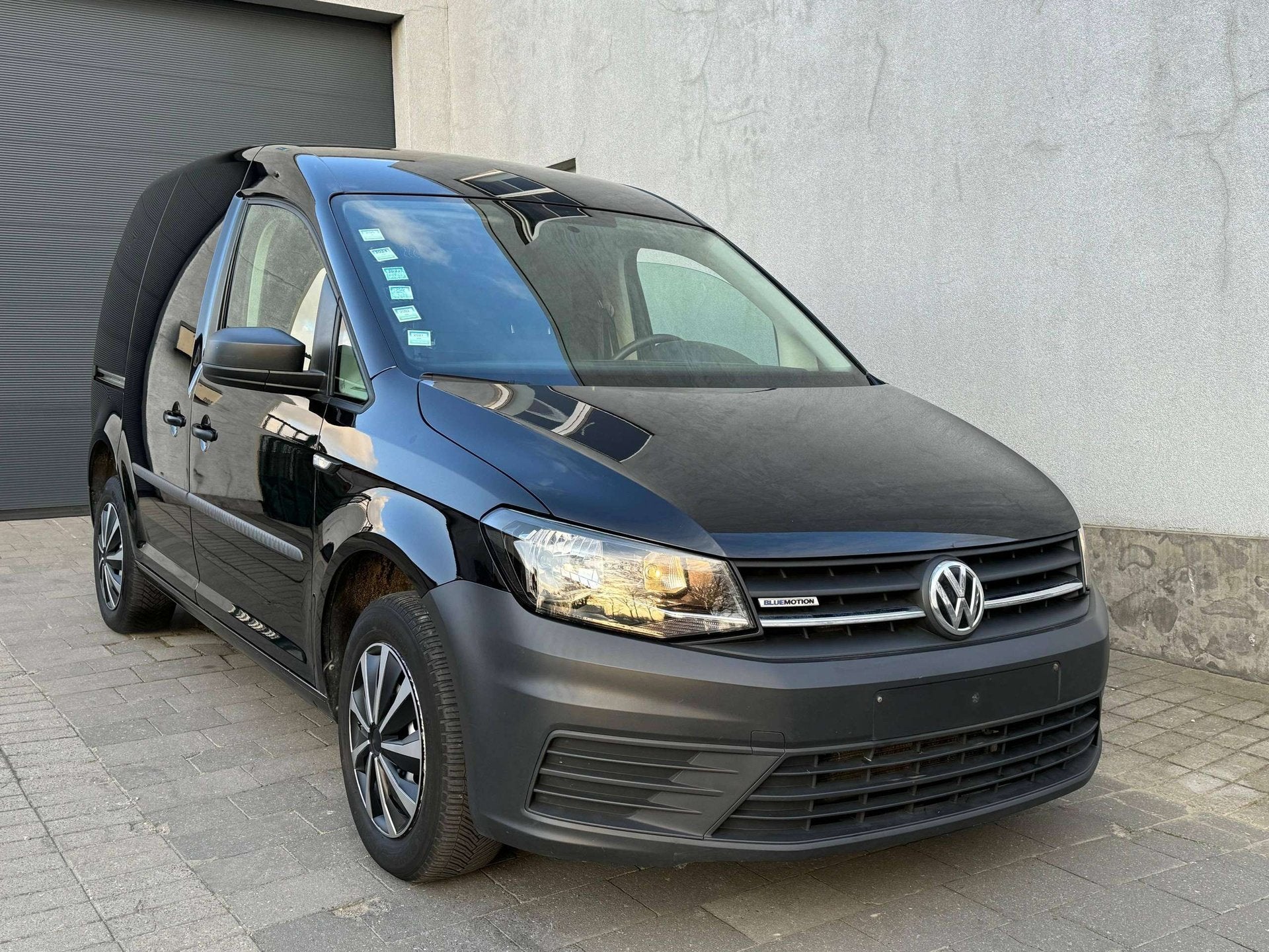 Volkswagen Caddy 1.4 TGI CNG CNG garantie 2020 lichte vracht, Auto's, Gebruikt, 4 cilinders, CNG (Aardgas), Zwart