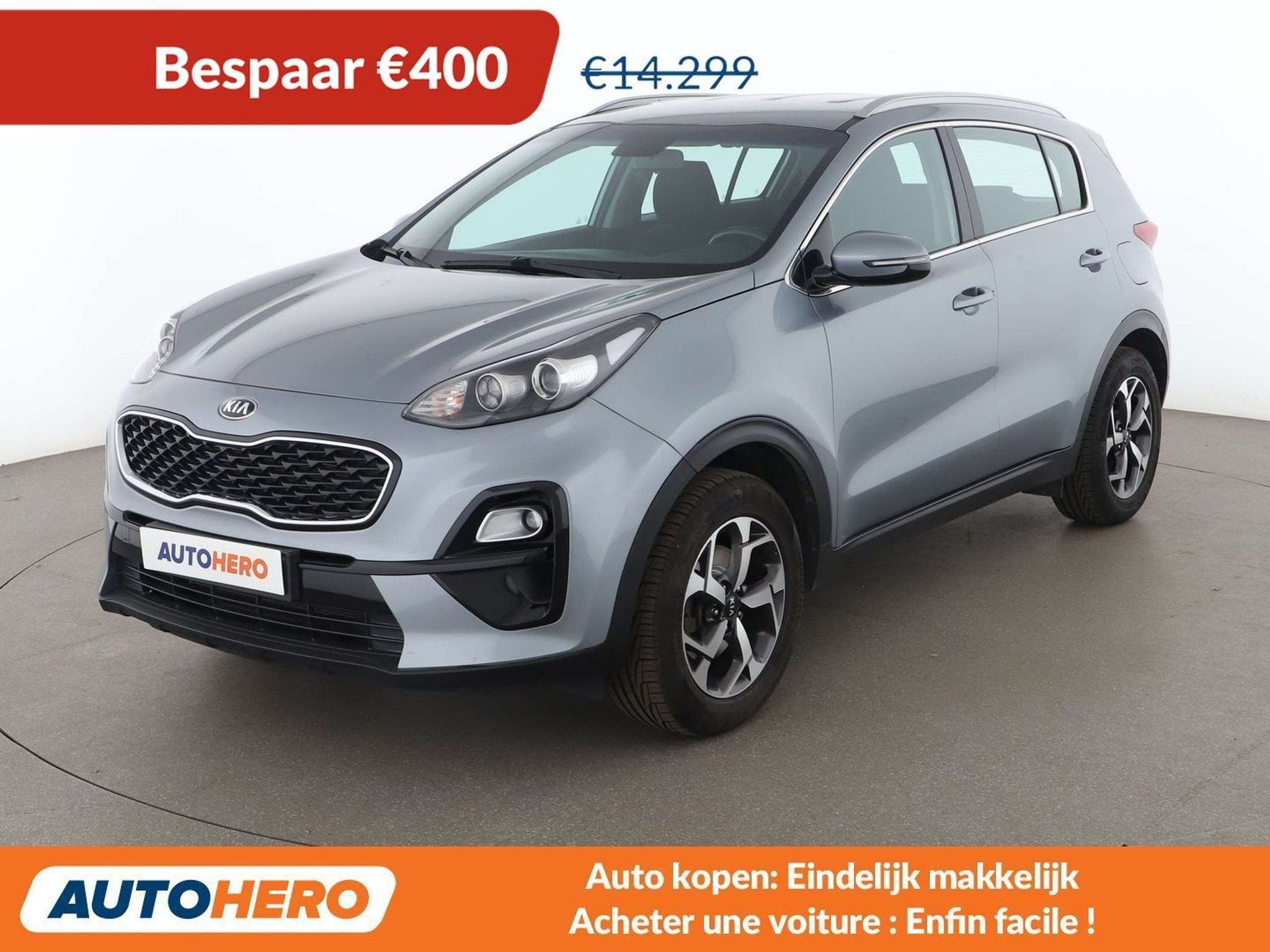 Kia Sportage 1.6 GDI Vision 2WD, Argent ou Gris, Achat, Euro 6, Boîte manuelle