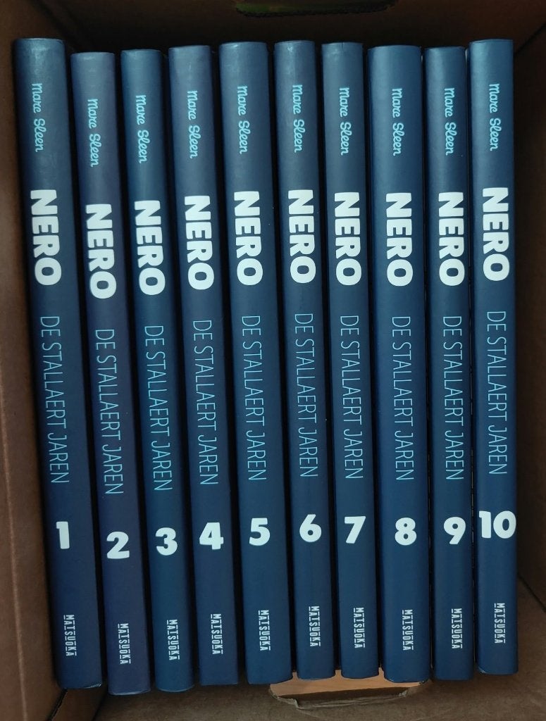 Marc Sleen Nero De Stallaert Jaren 10 delen compleet, Neuf, Dirk Stallaert, Série complète ou Série, Enlèvement