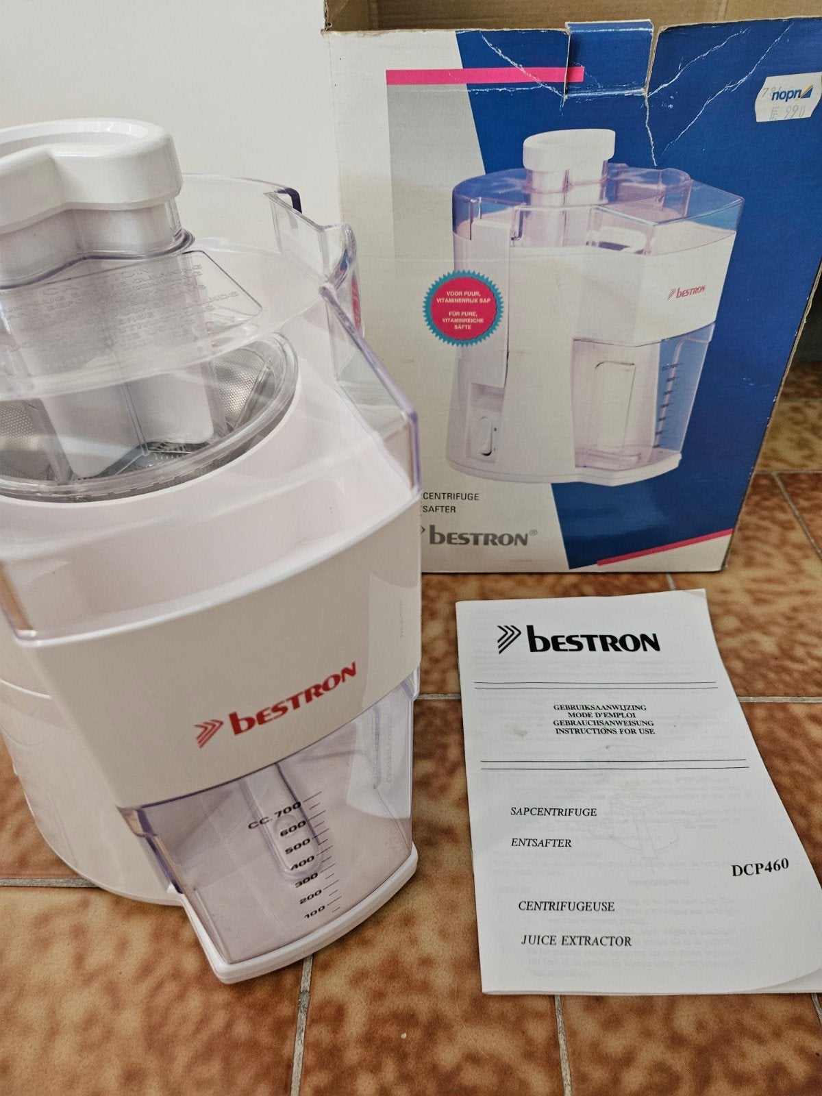 Bestron sapcentrifuge, Ophalen, Zo goed als nieuw