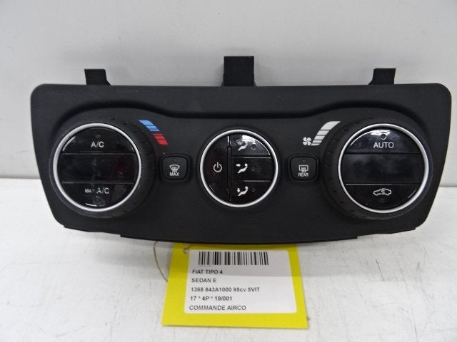BEDIENINGSPANEEL AIRCO Fiat Tipo (356S) (07356635310), Gebruikt, Fiat